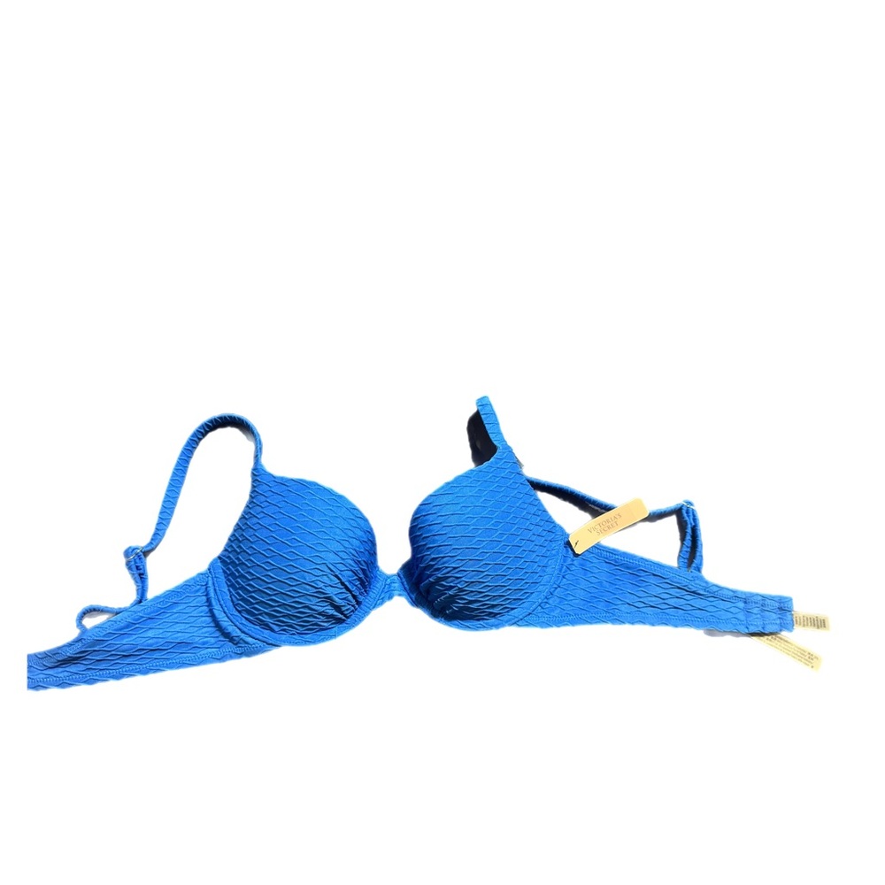 Victoria's Secret Blue Bikini Top